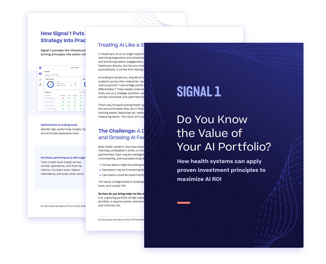 Pages from What's the Value of your AI Portfolio? white paper